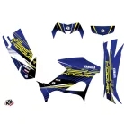 Karosszéria védő dekor matrica készlet Quad YAMAHA Flow Sárga Széria