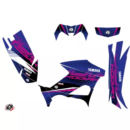 Karosszéria védő dekor matrica készlet Quad YAMAHA Flow Rose Széria
