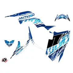   Karosszéria védő dekor matrica készlet Quad YAMAHA Eraser Kék Széria