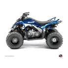 Karosszéria védő dekor matrica készlet Quad YAMAHA Stage Kék Széria