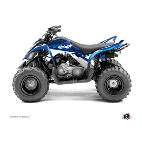 Karosszéria védő dekor matrica készlet Quad YAMAHA Stage Kék Széria