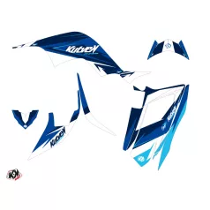   Karosszéria védő dekor matrica készlet Quad YAMAHA Stage Kék Széria