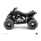 Karosszéria védő dekor matrica készlet Quad YAMAHA Zombies dark Fekete Széria
