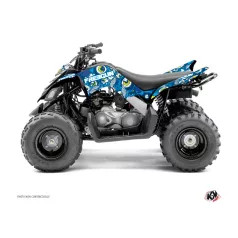   Karosszéria védő dekor matrica készlet Quad YAMAHA Freegun eyed Kék Széria