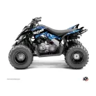 Karosszéria védő dekor matrica készlet Quad YAMAHA Predator Kék Széria