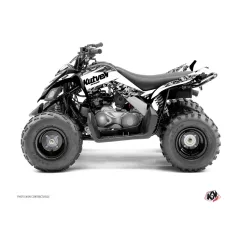  Karosszéria védő dekor matrica készlet Quad YAMAHA Predator Fehér Széria