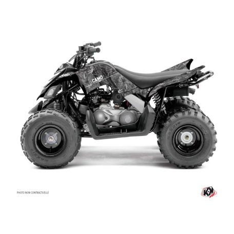 Karosszéria védő dekor matrica készlet Quad YAMAHA Camo Szürke Széria