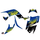 Karosszéria védő dekor matrica készlet Quad YAMAHA Flow Sárga Széria