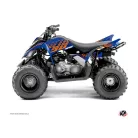 Karosszéria védő dekor matrica készlet Quad YAMAHA Flow Narancs Széria