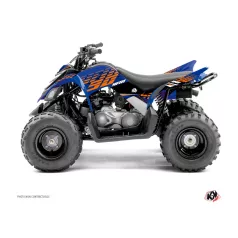   Karosszéria védő dekor matrica készlet Quad YAMAHA Flow Narancs Széria