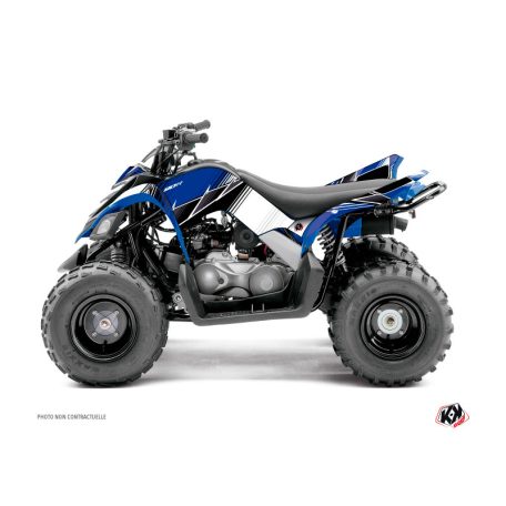 Karosszéria védő dekor matrica készlet Quad YAMAHA Stripe Kék Széria