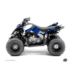   Karosszéria védő dekor matrica készlet Quad YAMAHA Stripe Kék/Nuit Széria