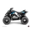 Karosszéria védő dekor matrica készlet Quad YAMAHA Stripe Fekete Széria