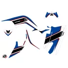 Karosszéria védő dekor matrica készlet Quad YAMAHA Corporate Kék Széria