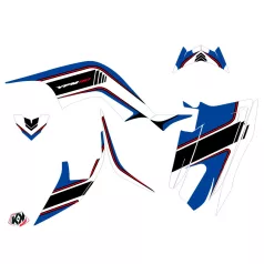   Karosszéria védő dekor matrica készlet Quad YAMAHA Corporate Kék Széria