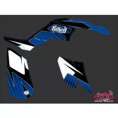   Karosszéria védő dekor matrica készlet Quad YAMAHA Factory Kék Széria