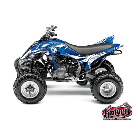 Karosszéria védő dekor matrica készlet Quad YAMAHA Graff Kék Széria