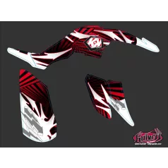   Karosszéria védő dekor matrica készlet Quad YAMAHA Graff Piros Széria