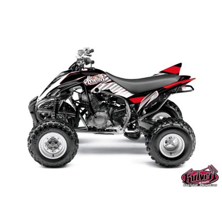 Karosszéria védő dekor matrica készlet Quad YAMAHA Factory Piros Széria