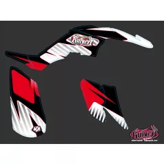   Karosszéria védő dekor matrica készlet Quad YAMAHA Factory Piros Széria