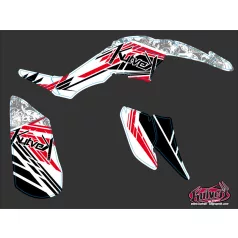   Karosszéria védő dekor matrica készlet Quad YAMAHA Spirit Piros Széria