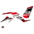 Karosszéria védő dekor matrica készlet Quad YAMAHA Eraser Piros/Fehér Széria