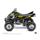 Karosszéria védő dekor matrica készlet Quad YAMAHA Eraser fluo Sárga Széria