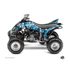Karosszéria védő dekor matrica készlet Quad YAMAHA Freegun eyed Kék Széria