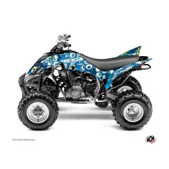   Karosszéria védő dekor matrica készlet Quad YAMAHA Freegun eyed Kék Széria