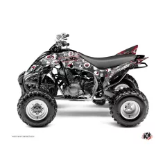   Karosszéria védő dekor matrica készlet Quad YAMAHA Freegun eyed Piros Széria