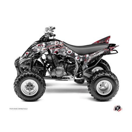 Karosszéria védő dekor matrica készlet Quad YAMAHA Freegun eyed Piros Széria