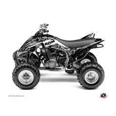   Karosszéria védő dekor matrica készlet Quad YAMAHA Predator Fehér Széria