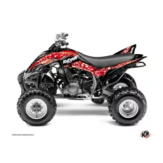   Karosszéria védő dekor matrica készlet Quad YAMAHA Predator Piros Széria