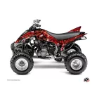Karosszéria védő dekor matrica készlet Quad YAMAHA Camo Piros Széria