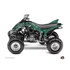   Karosszéria védő dekor matrica készlet Quad YAMAHA Camo Zöld Széria