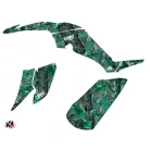 Karosszéria védő dekor matrica készlet Quad YAMAHA Camo Zöld Széria