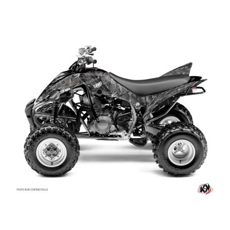 Karosszéria védő dekor matrica készlet Quad YAMAHA Camo Szürke Széria