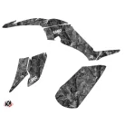 Karosszéria védő dekor matrica készlet Quad YAMAHA Camo Szürke Széria