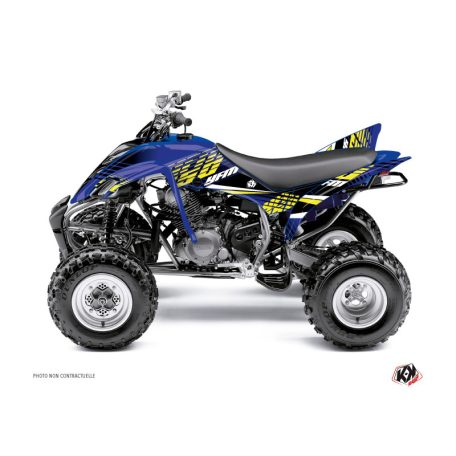 Karosszéria védő dekor matrica készlet Quad YAMAHA Flow Sárga Széria