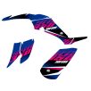   Karosszéria védő dekor matrica készlet Quad YAMAHA Flow Rose Széria
