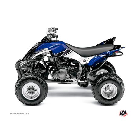 Karosszéria védő dekor matrica készlet Quad YAMAHA Stripe Kék Széria