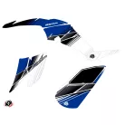 Karosszéria védő dekor matrica készlet Quad YAMAHA Stripe Kék Széria