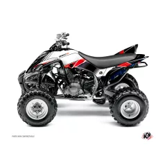   Karosszéria védő dekor matrica készlet Quad YAMAHA Stripe Piros Széria