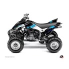 Karosszéria védő dekor matrica készlet Quad YAMAHA Stripe Fekete Széria