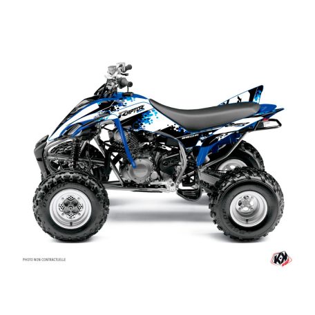 Karosszéria védő dekor matrica készlet Quad YAMAHA Hangtown Kék Széria