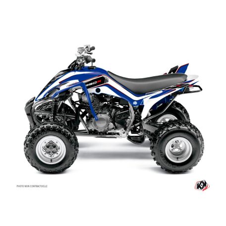 Karosszéria védő dekor matrica készlet Quad YAMAHA Corporate Kék Széria