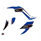 Karosszéria védő dekor matrica készlet Quad YAMAHA Corporate Kék Széria