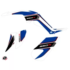   Karosszéria védő dekor matrica készlet Quad YAMAHA Corporate Kék Széria