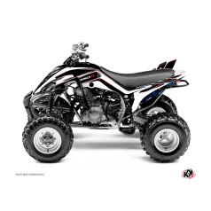   Karosszéria védő dekor matrica készlet Quad YAMAHA Corporate Fekete Széria