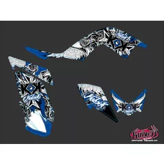   Karosszéria védő dekor matrica készlet Quad YAMAHA Demon Kék Széria